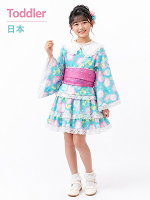 テーマ日本の女の子のコーディネート
