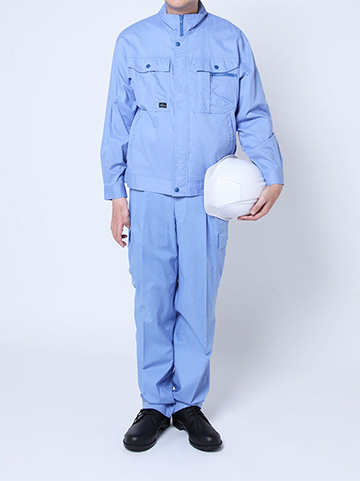 作業服の衣装を着用した写真（男性）