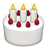 ホールケーキの絵文字