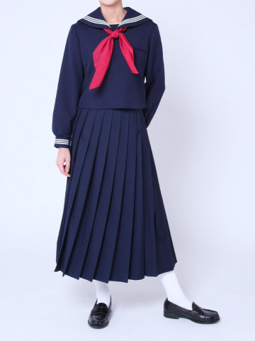 女子変形学生服｜スケバン風ロングスカート